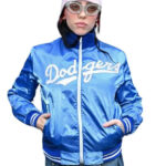 Dodgers-Billie-Eilish-2023-Blue-Varsity-Jacket