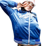 Dodgers-Billie-Eilish-2023-Blue-Varsity-Jacket