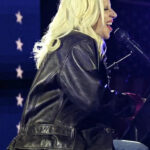 Lady-Gaga-Black-Leather-Jacket
