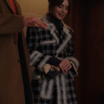 Emily-Cooper-Tv-Series-Emily-In-Paris-S04-Lily-Collins-Ruffled-Plaid-Coat
