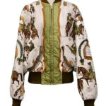 Emily-in-Paris-Lilly-Collins-Horse-Bomber-Jacket