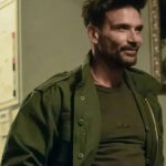 Frank-Grillo-Cotton-Green-Jacket