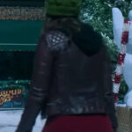 Hot-Frosty-2024-Lacey-Chabert-Black-Leather-Jacket