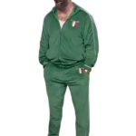 Jason-Kelce-Italia-Green-Tracksuit