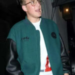 Jake-Paul-American-Actor-Green-and-Black-Varsity-Bomber-Jacket