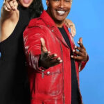 Jamie-Foxx-American-Actor-Red-Leather-Jacket