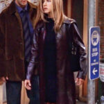 Friends-Rachel-Green-Maroon-Leather-Coat