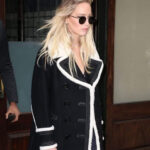 Jennifer-Lawrence-Black-Suede-Leather-Coat