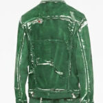 Joe-Burrows-Green-Denim-Jacket