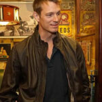 Joel-Kinnaman-The-Silent-Hour-2024-Black-Bomber-Leather-Jacket