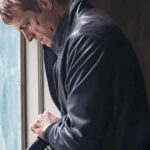 Joel-Kinnaman-The-Silent-Hour-2024-Black-Bomber-Leather-Jacket