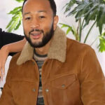 John-Legend-Singer-Shearling-Brown-Leather-Jacket