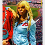 Kaitlin-Olson-Blue-Varsity-Jacket