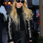 Kathryn-Newton-Lisa-Frankenstein-Promo-2024-Black-Leather-Jacket