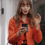 Lily-Collins-Emily-in-Paris-Season-3-Emily-Cooper-Orange-Jacket
