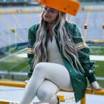 American-Wrestler-Liv-Morgan-Green-Bay-Packers-Varsity-Jacket