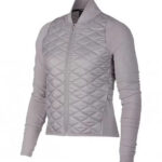 Melinda-Monroe-Virgin-River-Season-02-Grey-Quilted-Jacket