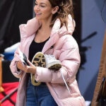 Fool-Me-Once-Season-01-Maya-Stern-Pink-Puffer-Trench-Coat