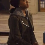 Natasha-Burnett-Legend-of-the-Lost-Locket-2024-Grey-Suede-Leather-Jacket