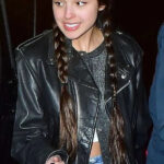 Olivia-Rodrigo-Street-Style-NYC-Black-Leather-Jacket