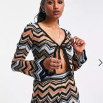 Queenie-2024-Dionne-Brown-Zig-Zag-Knitted-Cardigan