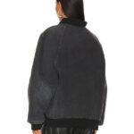 Queenie-2024-Dionne-Brown-Black-Denim-Bomber-Jacket