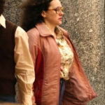 Saturday-Night-2024-Movie-Ella-Hunt-Pink-Jacket