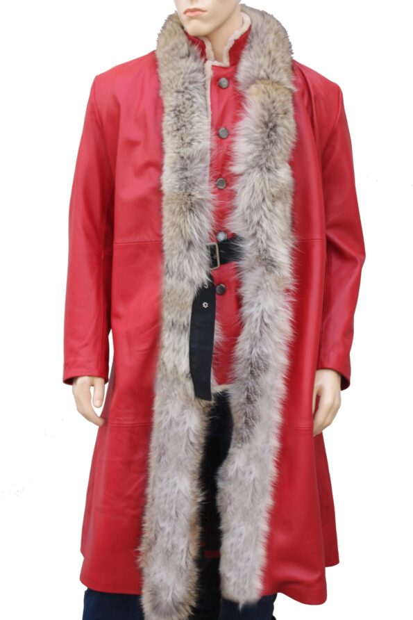 Kurt Russell The Christmas Chronicles 2 Santa Claus Coat - PINESMAX
