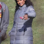 Simone-Ashley-Sex-Education-Olivia-Hanan-Grey-Puffer-Hooded-Coat