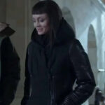 The-Recruit-S01-Max-Meladze-Black-Puffer-Trench-Coat