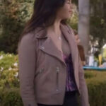 The-Rookie-S05-Jenna-Dewan-Pink-Biker-Leather-Jacket
