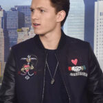 NYC-Photocall-Fashion-Tom-Holland-Bomber-Jacket