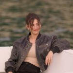 Lift-Ursula-Corbero-Black-Bomber-Leather-Jacket