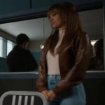Wild-Cards-Max-Mitchell-Brown-Bomber-Jacket