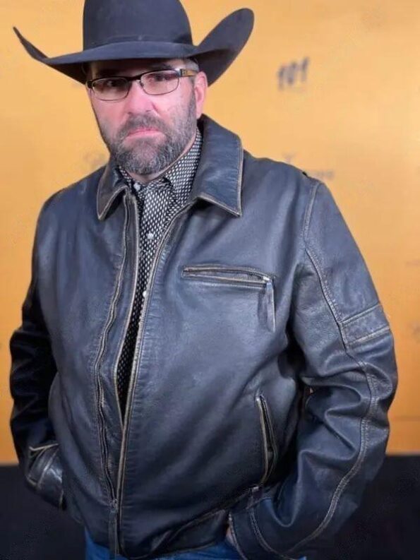 Jake Ream Leather Jacket Yellowstone Season 5 - PINESMAX