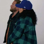 You-People-2023-Lauren-London-Wool-Plaid-Jakcet
