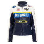 all-star-game-2024-eggshell-midnight-navy-leather-jacket