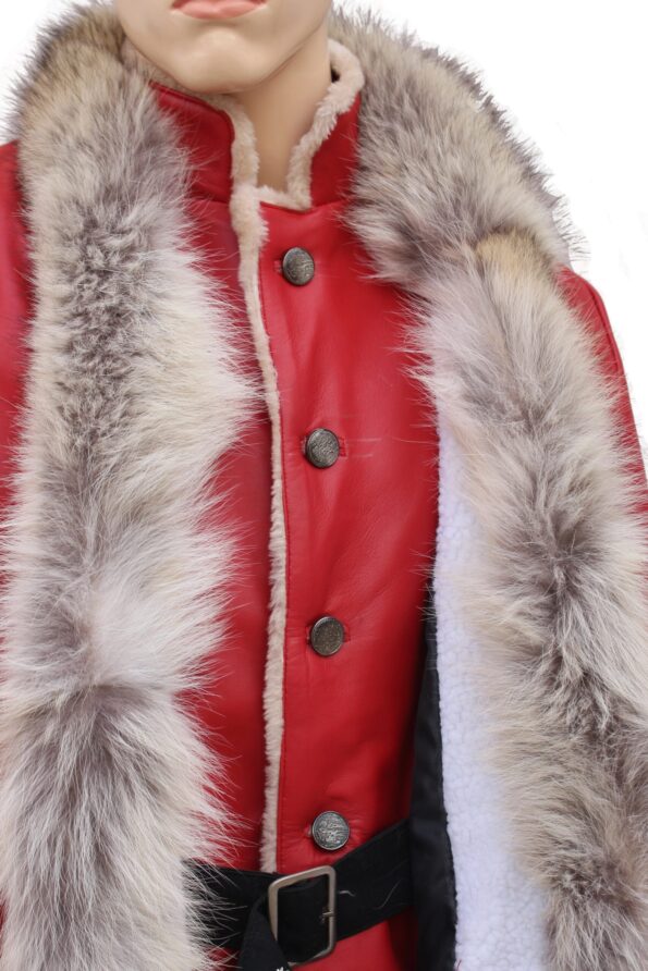 Kurt Russell The Christmas Chronicles 2 Santa Claus Coat - PINESMAX