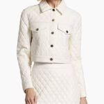 Is-It-Cake-Holiday-2024-Rachel-Bloom-White-Quilted-Jacket