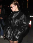 Hailey-Bieber-Street-Style-NYC-2025-Black-Leather-Jacket