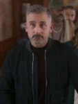 The-Four-Seasons-2025-Steve-Carell-Black-Suede-Leather-Jacket