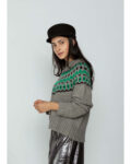 The-Four-Seasons-2025-Tina-Fey-Grey-Green-Fair-Isle-Sweater