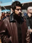 NYFW-2025-Zayn-Malik-Brown-Leather-Jacket-400×533